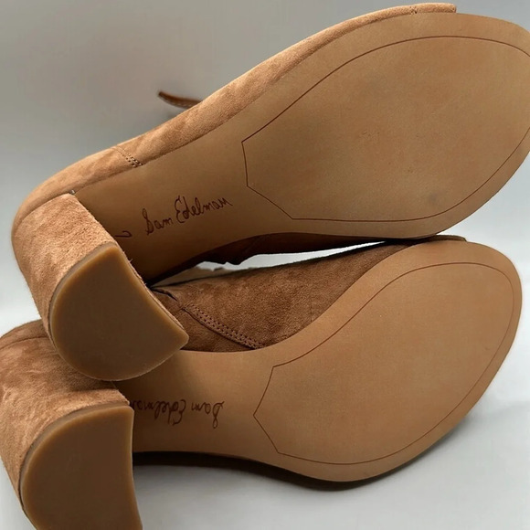 NWOT Sam Edelman Yvie peep toe ankle booties - Picture 10 of 10